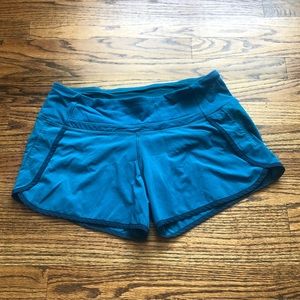 Lululemon blue run times short